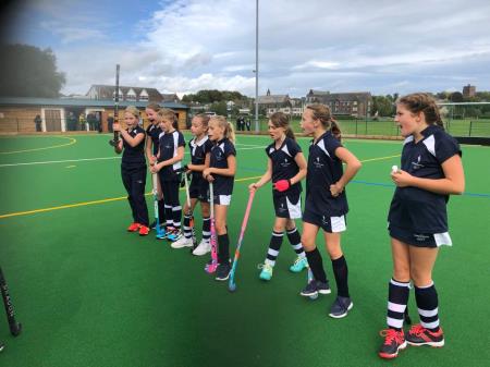 Year 6’s Hockey match at Christ College Brecon