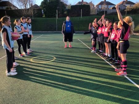 Year 6s first friendly netball match of 2022