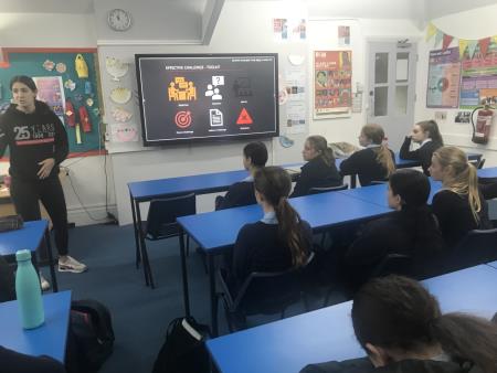 Year 9 meets with Show Racism the Red Card