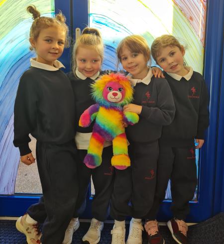 Receptions ‘Weather Bear’ is looking for new clothes