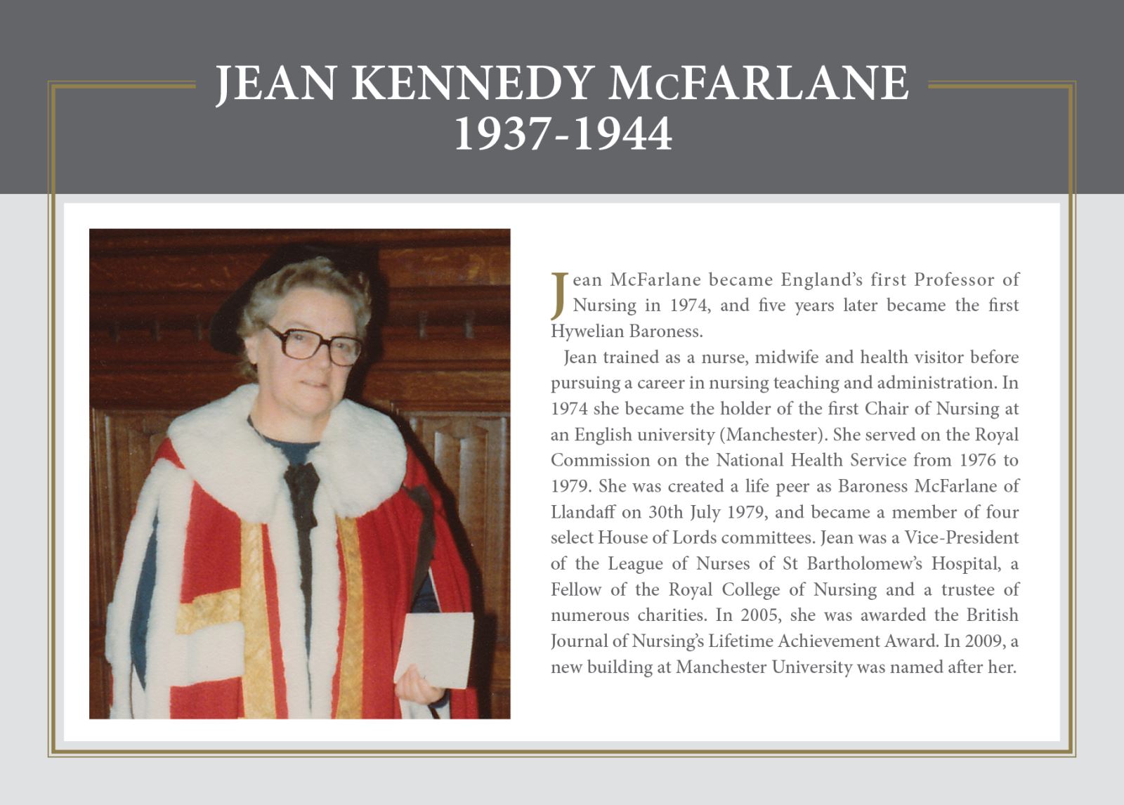 Jean Kennedy McFarlane 1937-1944